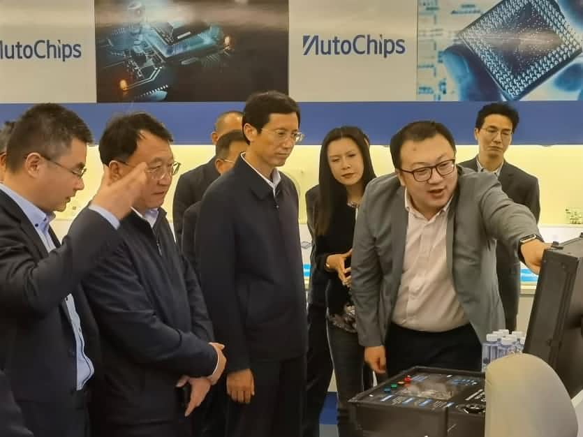 池州市委书记朴直，，，，，，合肥市委副书记、市长罗云峰赴杰发科技考察调研